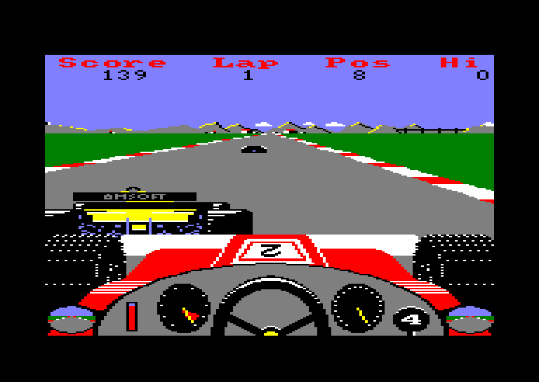 3D Grand Prix, Amstrad CPC