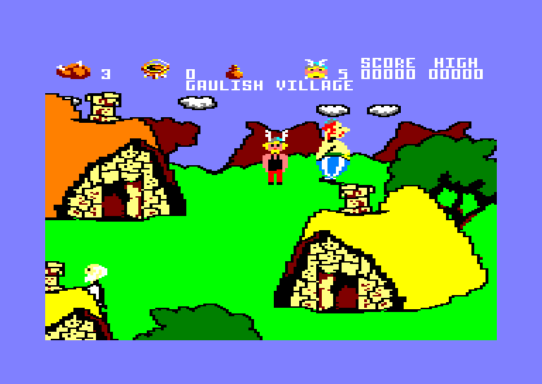 Asterix And The Magic Cauldron, Amstrad CPC
