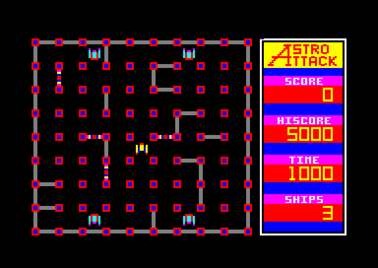 Astro Attack, Amstrad CPC