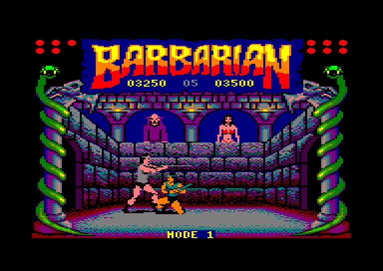 Amstrad CPC, Barbarian