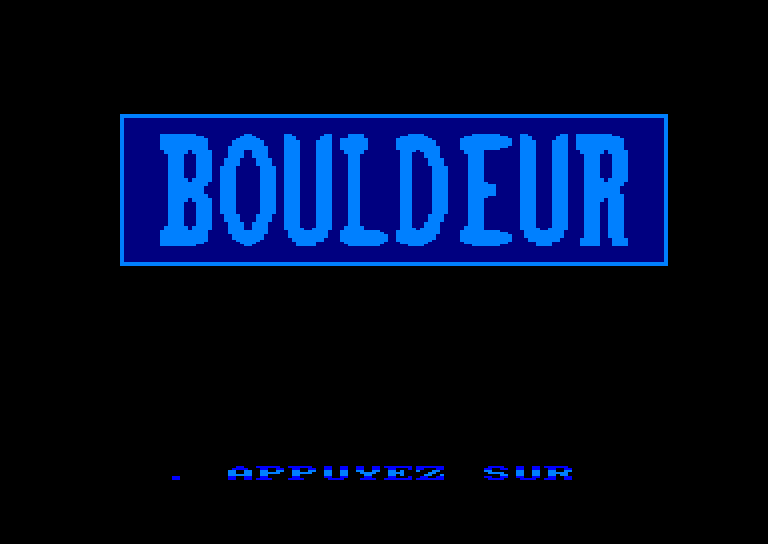 Amstrad CPC, Bouldeur