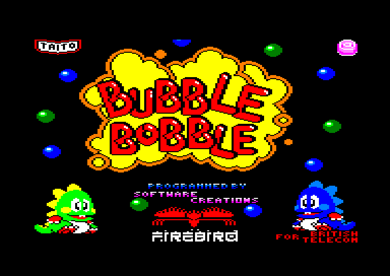 Amstrad CPC, Bubble Bobble