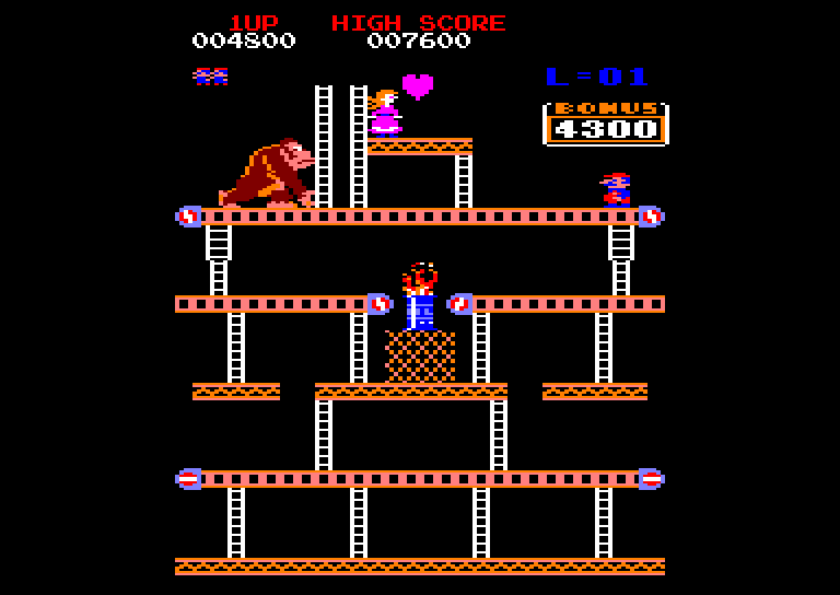 Amstrad CPC, Donkey Kong