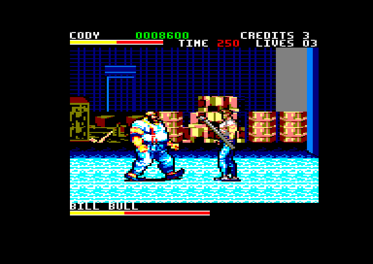 Amstrad CPC, Final Fight