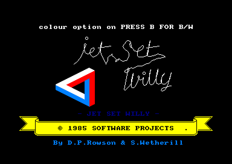 Amstrad CPC, Jet Set Willy