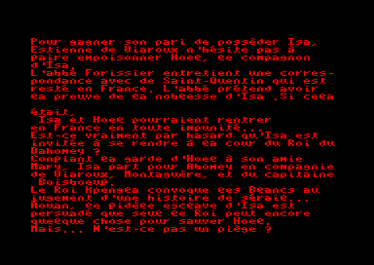 Amstrad CPC, Les Passagers Du Vent 2