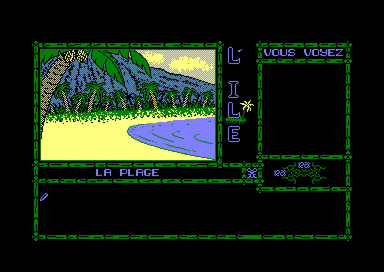 L'Ile, Amstrad CPC