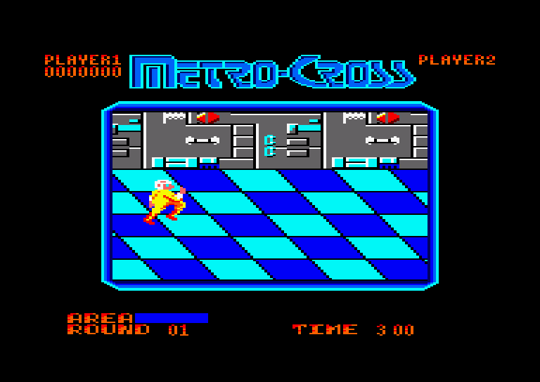 Metro-Cross, Amstrad CPC