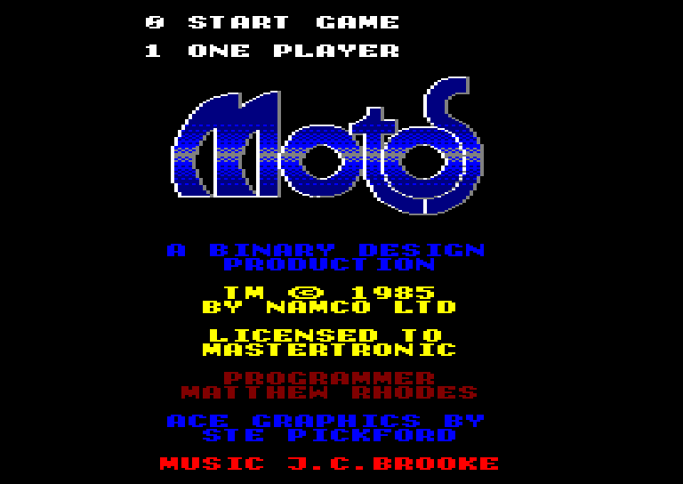 Amstrad CPC, Motos