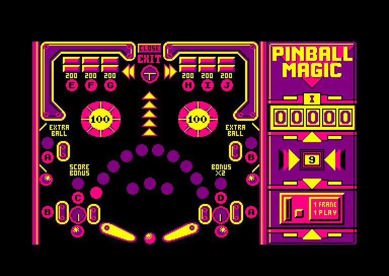 Amstrad CPC, Pinball Magic