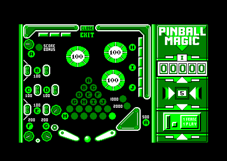 Amstrad CPC, Pinball Magic