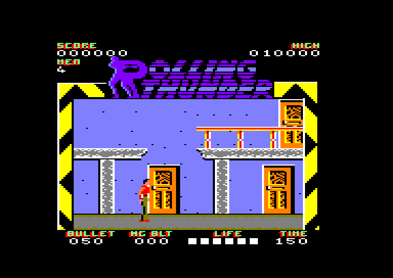Rolling Thunder, Amstrad CPC