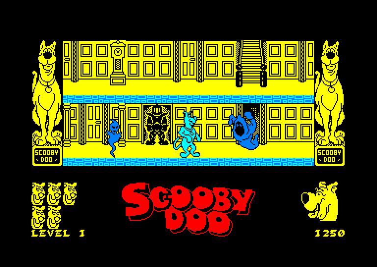 Scooby Doo In The Castle Mystery, Amstrad CPC