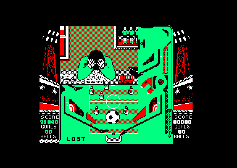 Amstrad CPC, Soccer Pinball