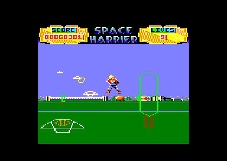 Space Harrier, Amstrad CPC