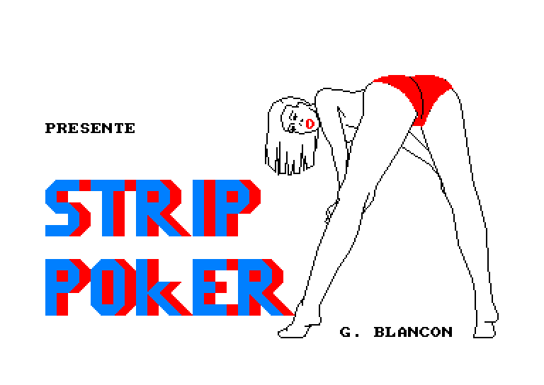 Amstrad CPC, Strip Poker