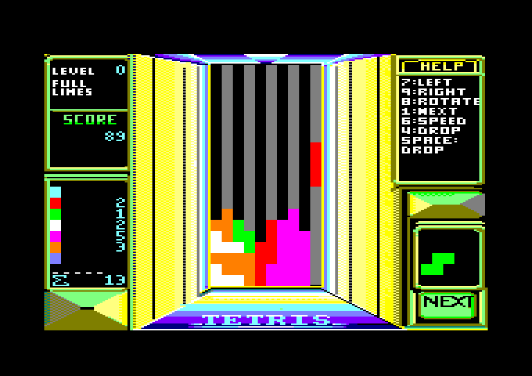 Amstrad CPC, Tetris