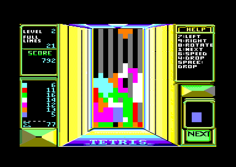 Amstrad CPC, Tetris