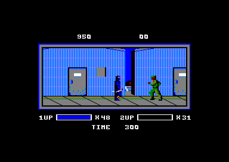 Amstrad  CPC, The Ninja Warriors