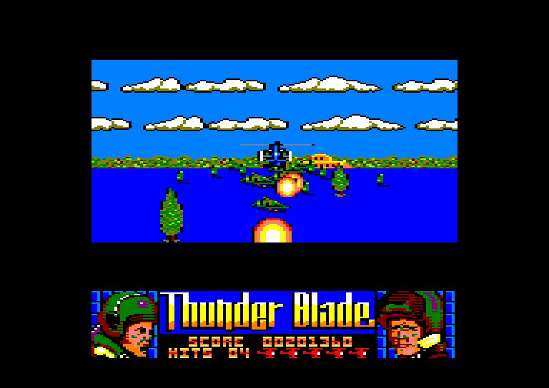 Amstrad CPC, Thunder Blade