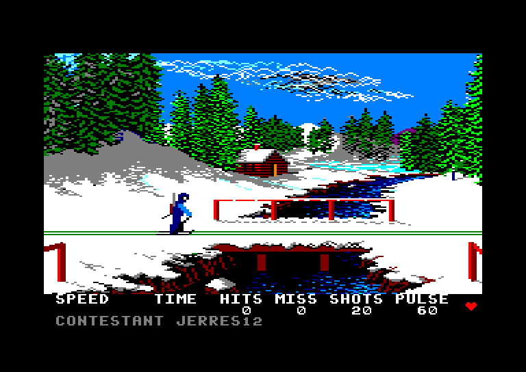 Winter Games, Amstrad CPC