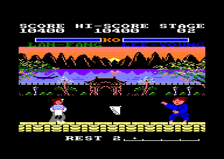 Amstrad CPC, Yie Ar Kung Fu II