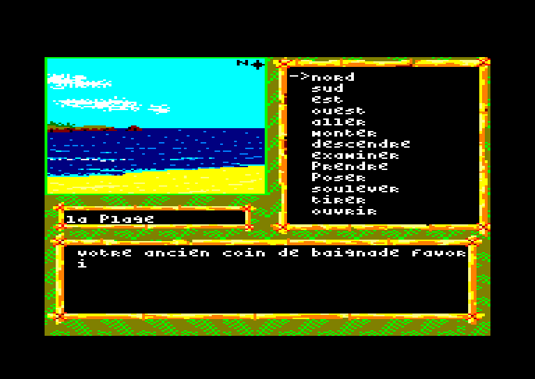Amstrad CPC, L'île Au Trésor