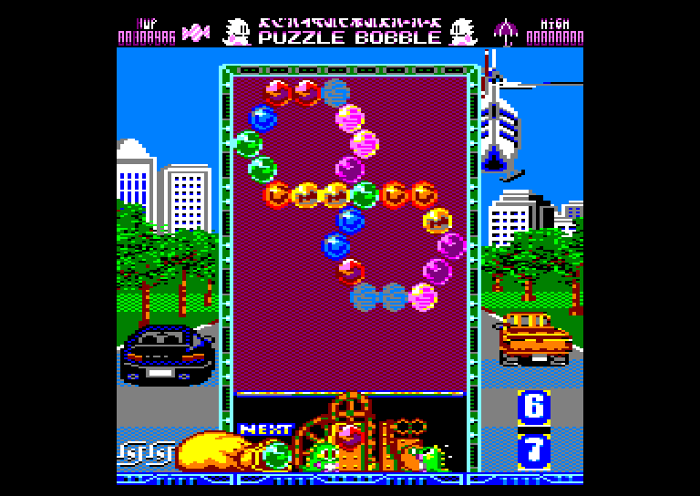 Amstrad CPC, Puzzle Bobble