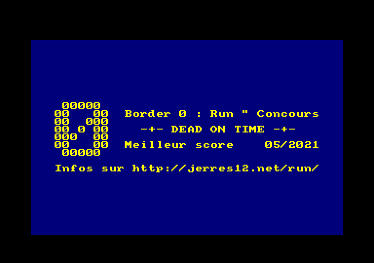 Amstrad CPC, Dead On Time