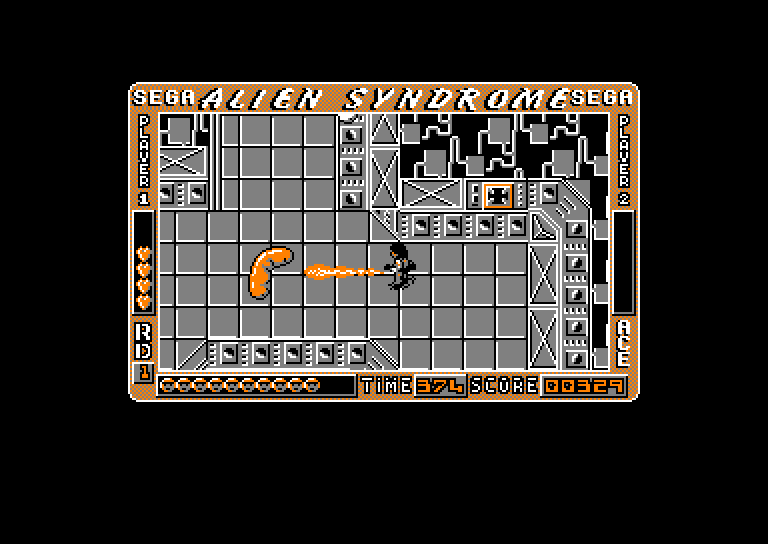 Alien Syndrome, Amstrad CPC