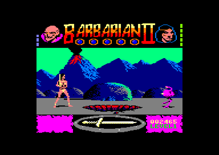Amstrad CPC, Barbarian II
