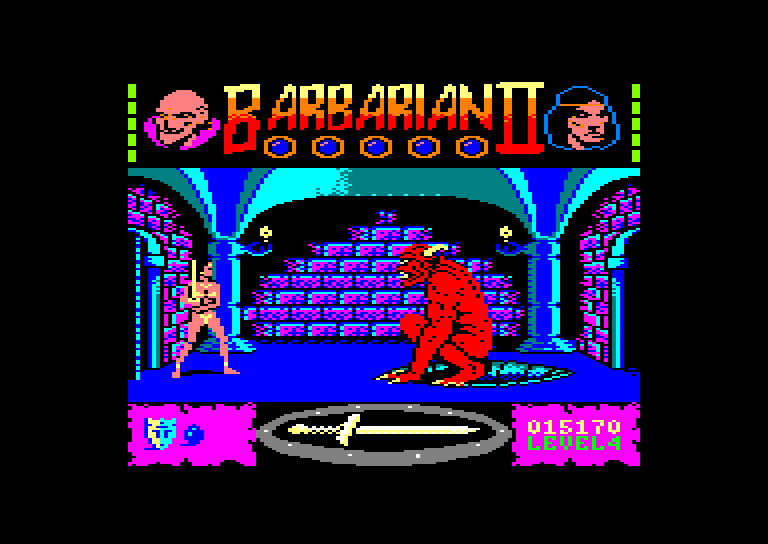 Amstrad CPC, Barbarian II