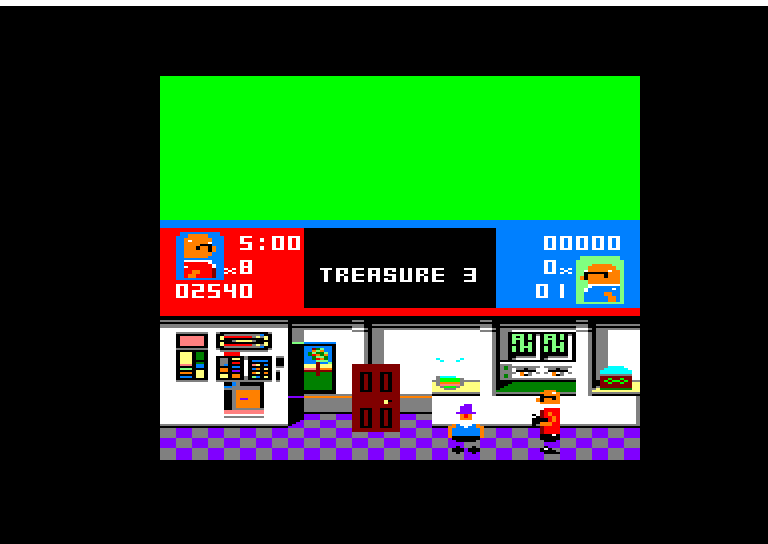 Bonanza Bros, Amstrad CPC