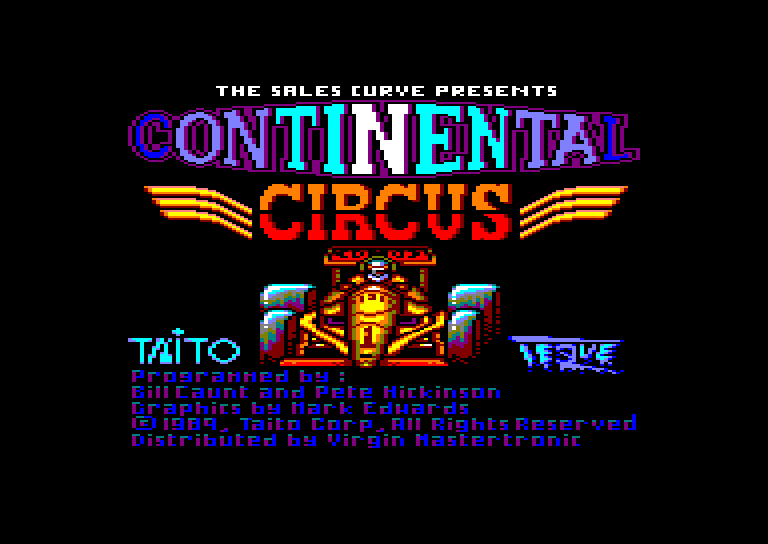 Amstrad CPC, Continental Circus