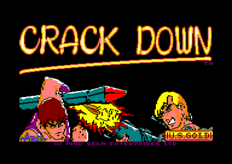 Amstrad CPC, Crack Down