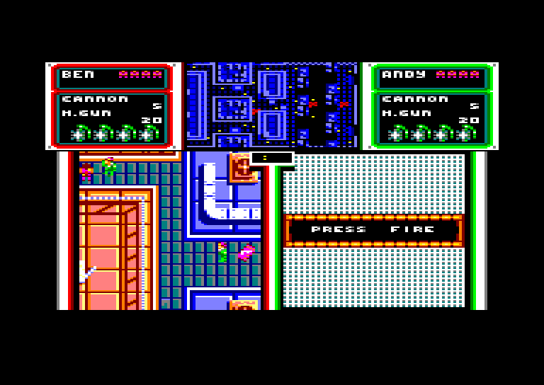 Crack Down, Amstrad CPC