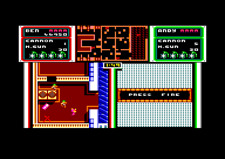 Amstrad CPC, Crack Down