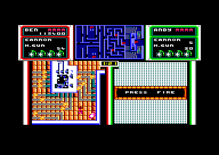 Amstrad CPC, Crack Down