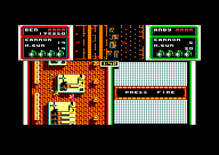 Amstrad CPC, Crack Down