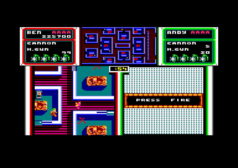 Amstrad CPC, Crack Down