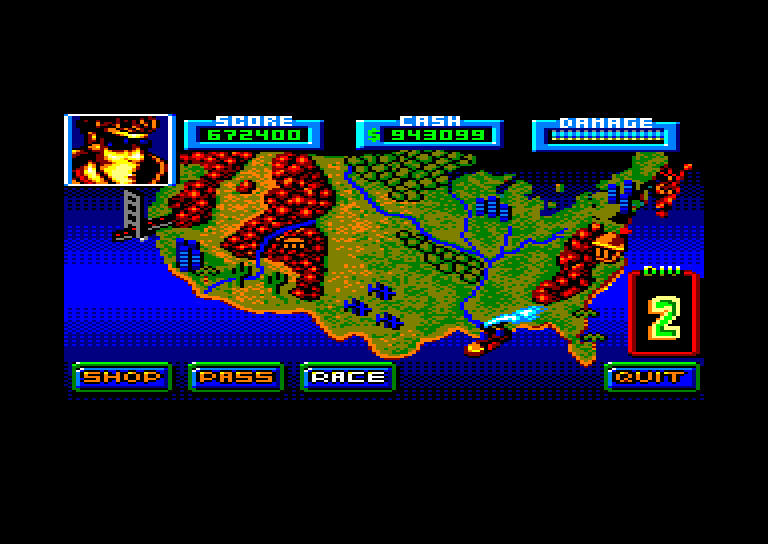 Amstrad CPC, Crazy Cars 3