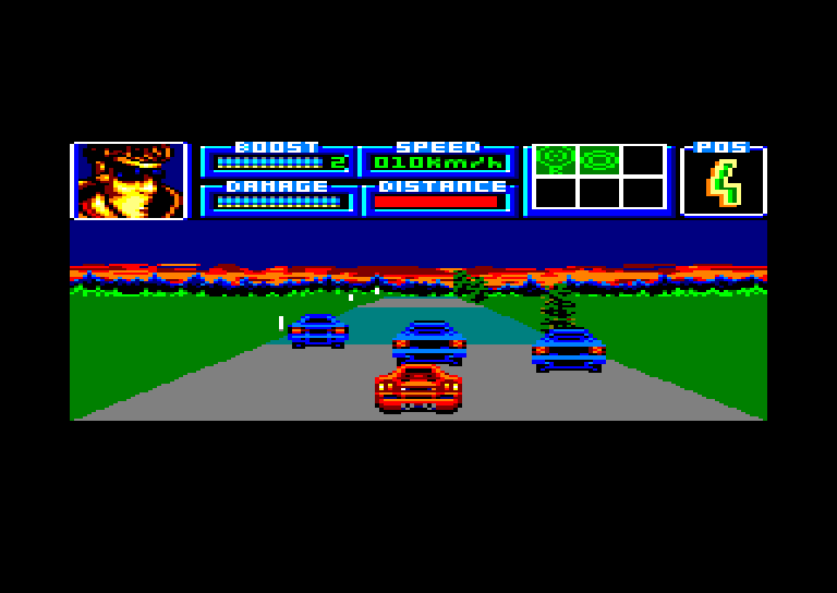Crazy Cars 3, Amstrad CPC