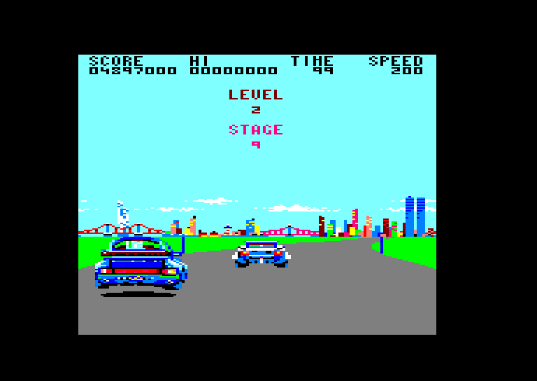 Amstrad CPC, Crazy Cars