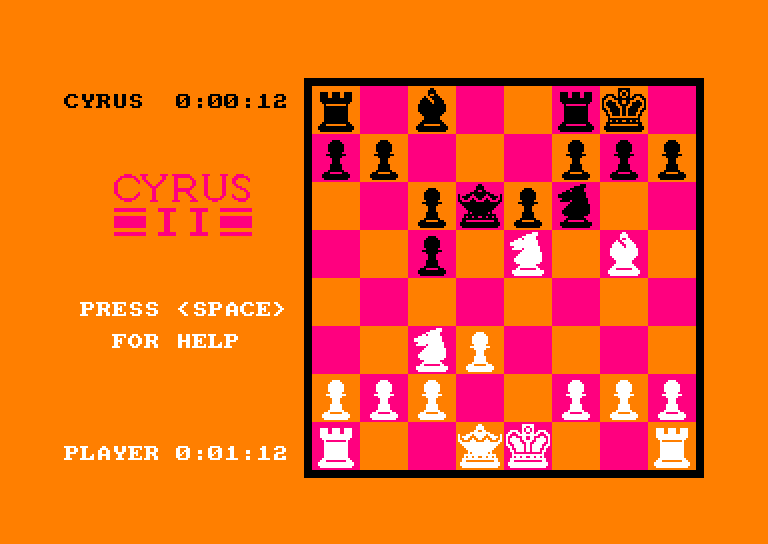 Amstrad CPC, Cyrus II Chess