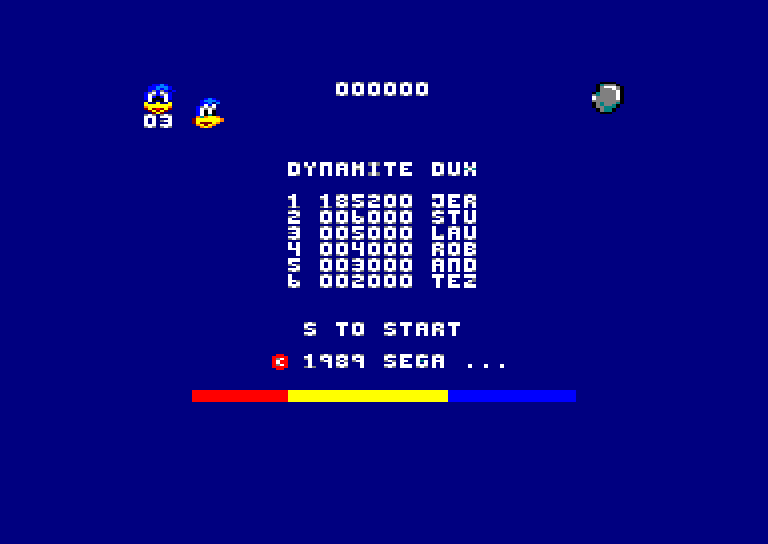 Amstrad CPC, Dynamite Dux