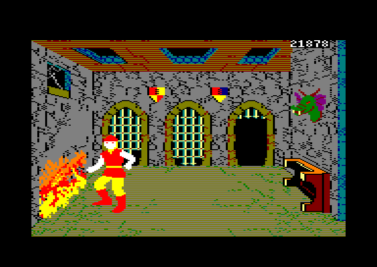 Amstrad CPC, Escape From Singe's Castle