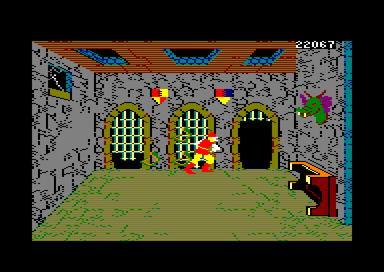 Amstrad CPC, Escape From Singe's Castle
