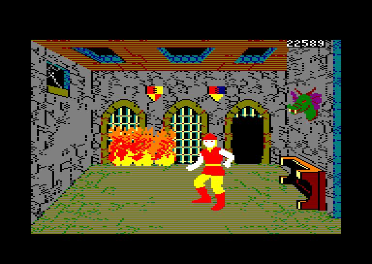 Amstrad CPC, Escape From Singe's Castle