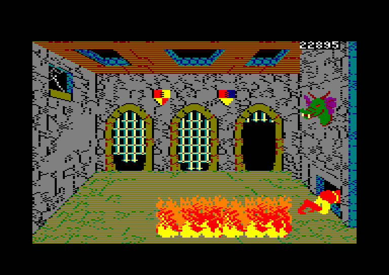 Amstrad CPC, Escape From Singe's Castle