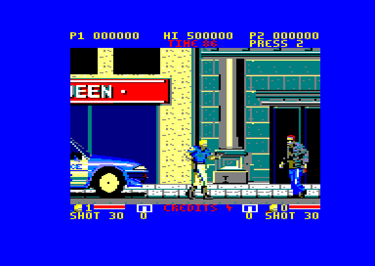 ESWAT, Amstrad CPC